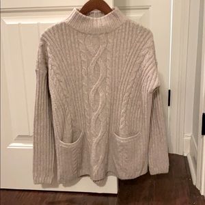Mock neck sweater
